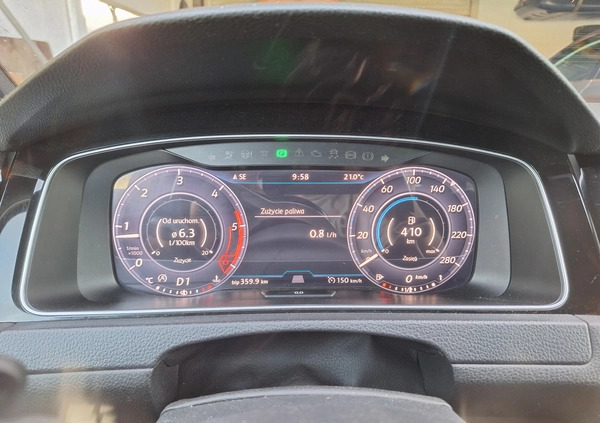 Volkswagen Golf cena 82500 przebieg: 144358, rok produkcji 2017 z Leżajsk małe 137